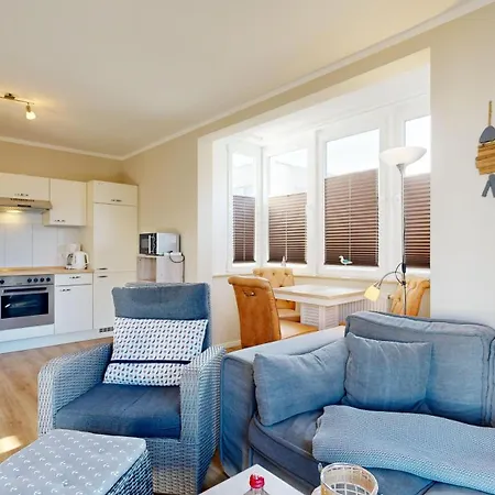 Apartment Strandnahe Mit Balkon, Residenz Bel Vital 03, Binz