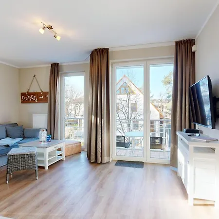 Strandnahe Mit Balkon, Residenz Bel Vital 03, Apartment Binz