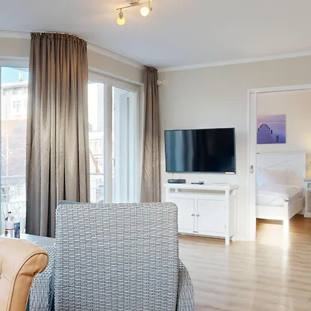 Apartment Strandnahe Mit Balkon, Residenz Bel Vital 03, Binz