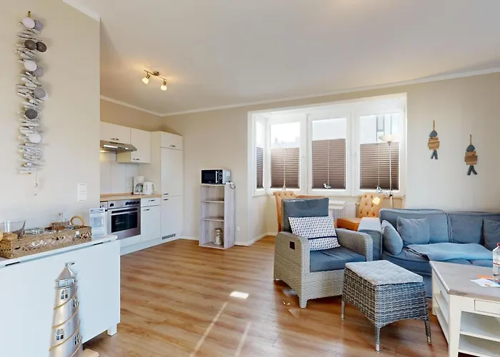 Apartman Strandnahe Mit Balkon, Residenz Bel Vital 03, Binz